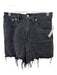Madewell Size 27 Charcoal Black Cotton Blend Denim High Rise Cutoff Shorts Charcoal Black / 27