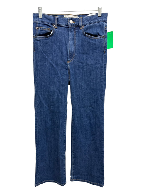 Jeanerica Size 27 Med Dark Wash Cotton Denim Straight Cut Jeans Med Dark Wash / 27
