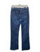 Piazza Sempione Size 42 Dark Wash Cotton Denim Mid Rise Straight Jeans Dark Wash / 42