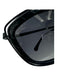 Chanel Black Acetate & Wire Quilted Embossed Sunglasses Black