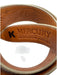 Mercury Leather Works Cream White American Alligator Snap Button Closure Belts Cream White / 36