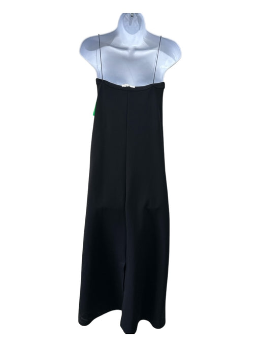 The Row Size XS Black Polymide Blend Strapless Interior Bra Sheath Fitted Dress Black / XS