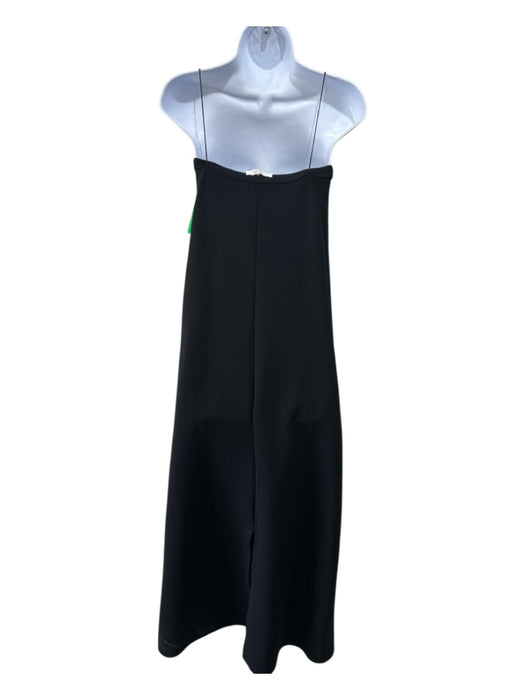 The Row Size XS Black Polymide Blend Strapless Interior Bra Sheath Fitted Dress Black / XS