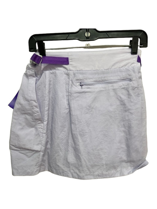 Nike Size XS Purple Nylon Mini Cargo Buckle Detail Wrap Skirt Purple / XS