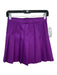 Los Angeles Apparel Size Small Purple Polyethylene Mini Pleated Skirt Purple / Small