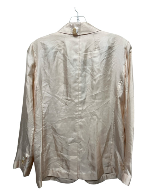 J Crew Collection Size 00 Ecru Cream Silk Pockets Elastic Waist Pants Set Ecru Cream / 00