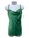 Nanushka Size M Light Green Triacetate & Polyester Sleeveless Side Slit Top Light Green / M