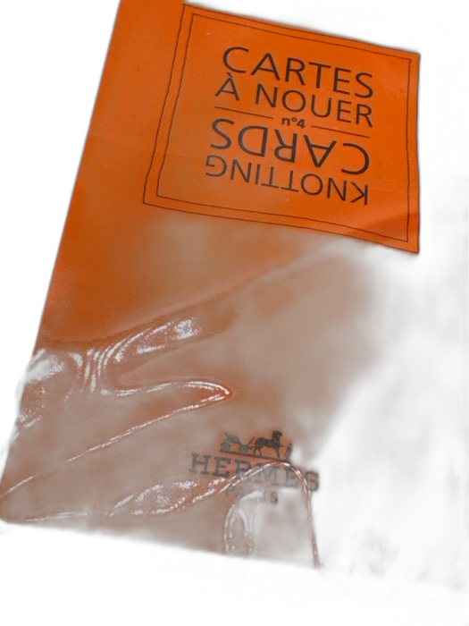 Hermes Orange Paper Cards Other Orange