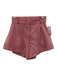 Miscreants Size 6 Red & White Gingham Zip Fly Shorts Red & White / 6