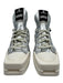 Converse x Rick Owens Shoe Size 7 Silver & White Leather Square Toe Sneakers Silver & White / 7