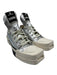 Converse x Rick Owens Shoe Size 7 Silver & White Leather Square Toe Sneakers Silver & White / 7
