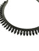 Silver Metal Lobster Clasp Choker Necklace Silver