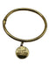 Kate Spade Gold Metal Hinge Closure/Opening Gold Plated Bangle Bracelet Gold