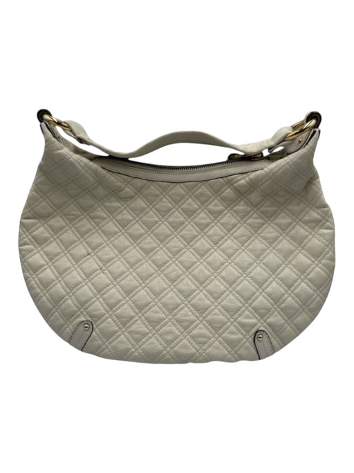 Marc Jacobs Cream Gold Hardware Side Pockets Bag Cream
