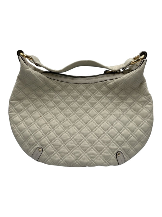 Marc Jacobs Cream Gold Hardware Side Pockets Bag Cream