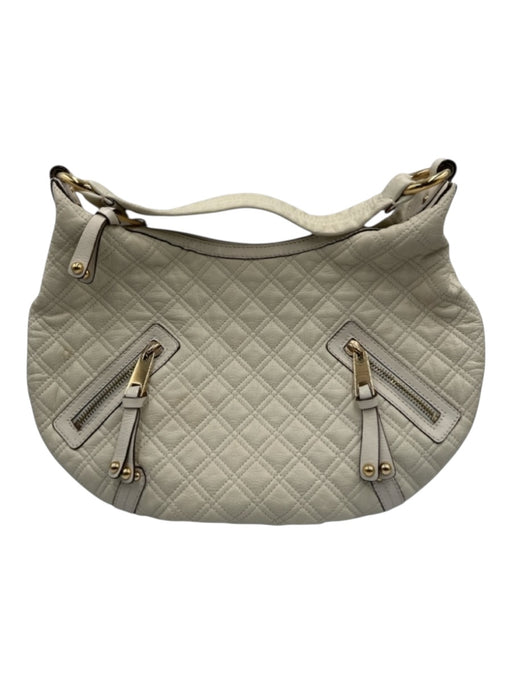 Marc Jacobs Cream Gold Hardware Side Pockets Bag Cream