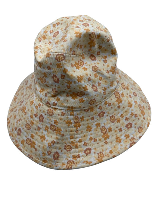 Lack of Color Cream & Orange Cotton Bucket Hat Hat Cream & Orange / L/XL