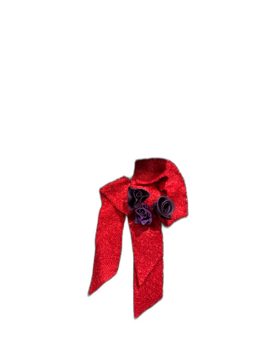 Dries Van Noten Size 40 Purple & White Wool Blend Tweed Button Front Jacket Purple & White / 40