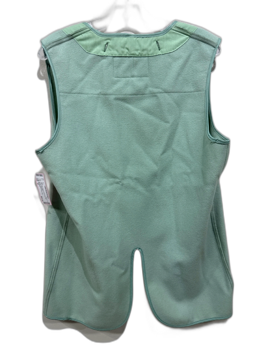 Burberry Size 10 Mint Green Wool & Camel Hair Felt Lining' Coat Mint Green / 10