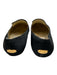 Jimmy Choo Shoe Size 39.5 Black & Gold Pony Hair Square Round Toe loafer Flats Black & Gold / 39.5