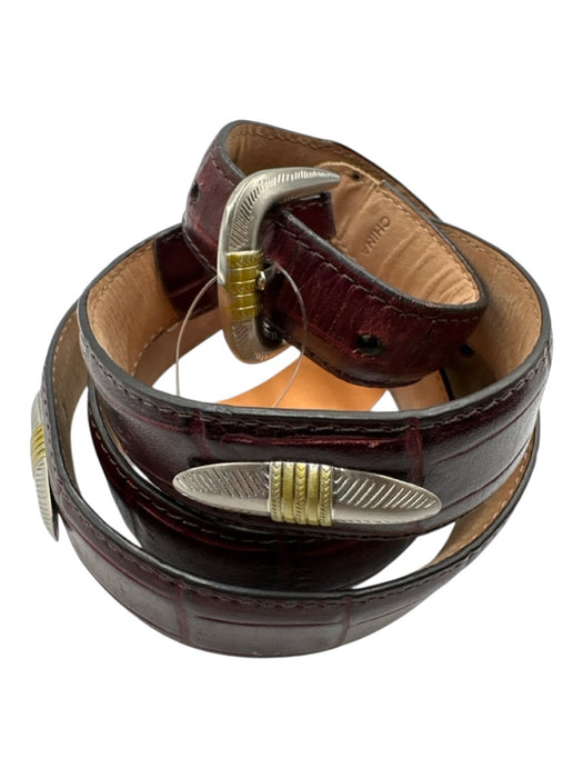 Davis Brothers Brown Leather Men's Belt Brown
