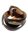 Davis Brothers Brown Leather Men's Belt Brown