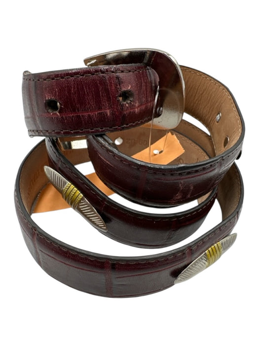 Davis Brothers Brown Leather Men's Belt Brown