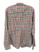 Frank & Eileen Size M Blue, Red & Multi Cotton Button Front Gingham Top Blue, Red & Multi / M