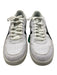 Asics Shoe Size 8.5 White & Black Leather Solid Sneaker Men's Shoes White & Black / 8.5