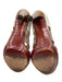 Bottega Veneta Shoe Size 39 Cream, Taupe, & Black Leather Thick Straps Sandals Cream, Taupe, & Black / 39