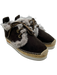 See By Chloe Shoe Size 35 Brown, Gray & Beige Suede Rabbit Fur Trim Sneakers Brown, Gray & Beige / 35