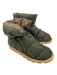 Louis Vuitton Shoe Size 40 Green, black & brown Nylon Puffer lace up Booties Green, black & brown / 40