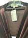 A.L.C. Size 8 Dark Brown Polyester Velvet Open Back Cut Outs Long Sleeve Dress Dark Brown / 8