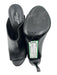 Michael Kors Collection Shoe Size 39 Black Leather open toe Mule Stiletto Pumps Black / 39