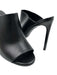 Michael Kors Collection Shoe Size 39 Black Leather open toe Mule Stiletto Pumps Black / 39