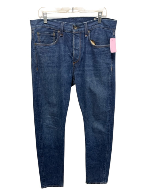 Rag & Bone Size 33 Medium Wash Cotton Denim Button Fly Jean Men's Pants Medium Wash / 33