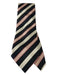 Zegna Gray & Pink Silk Striped Men's Ties