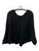 Escada Sport Size Medium Black Virgin Wool Rib Knit Crew Neck Sweater Black / Medium