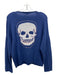 Skull Cashmere Size XS Deep Blue Cashmere Lace Up & Grommets Skull Sweater Deep Blue / XS