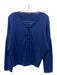 Skull Cashmere Size XS Deep Blue Cashmere Lace Up & Grommets Skull Sweater Deep Blue / XS