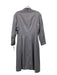 M.M. Lafleur Size 6 Light Gray Poly Blend Snaps Paneled Long Sleeve Dress Light Gray / 6