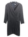 M.M. Lafleur Size 6 Dark Gray Wool Blend Long Sleeve Flap Pocket Dress Dark Gray / 6