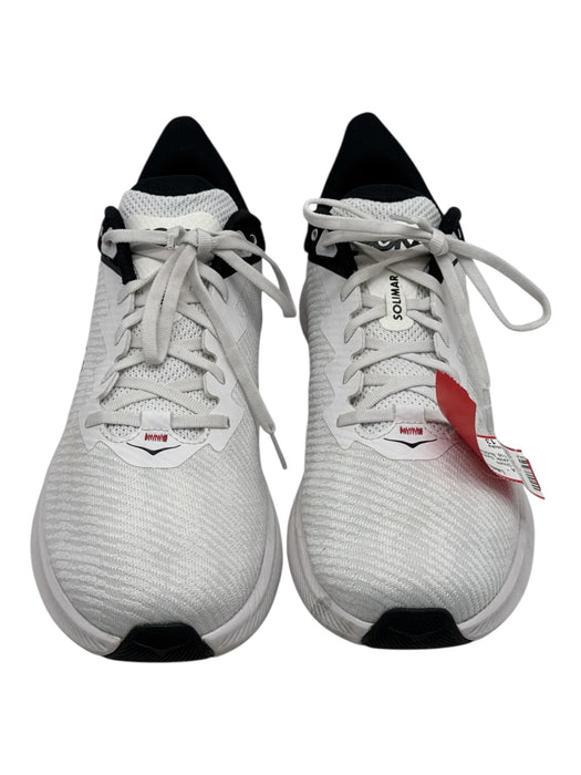 Hoka Shoe Size 13 White Synthetic Solid Sneaker Men's Shoes White / 13