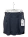 Athleta Size Medium Black Elastic Waist Skort Zip Pockets Skirt Black / Medium