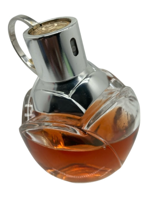 Azzaro Amber & Silver Glass Mixed Metal Tulip Perfume Amber & Silver