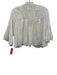 Marant Etoile Size 38 White Cotton 1/2 Bell Sleeve Crochet Lace Pintuck Top White / 38