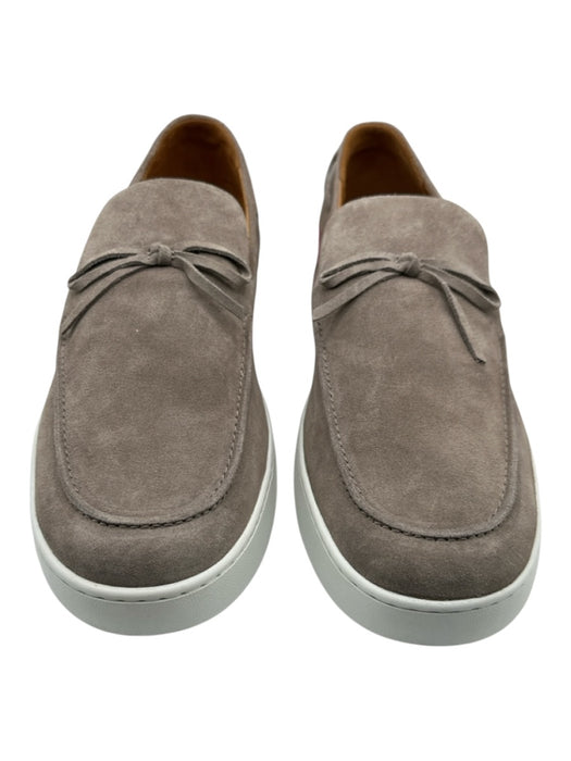 Allen Edmonds Shoe Size 14 Like New Gray & White Suede Solid Men's Shoes Gray & White / 14