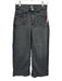 Paige Size 26 Faded Black Cotton Denim High Rise Pockets Wide Leg Jeans Faded Black / 26