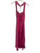 87Origins Size 8 Hot pink Linen Sleeveless Halter Neck Spaghetti Strap Dress Hot pink / 8