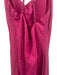 87Origins Size 8 Hot pink Linen Sleeveless Halter Neck Spaghetti Strap Dress Hot pink / 8